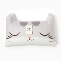 Подушка декоративная Этель "Котик", 40*60 см, 100% п/э, велюр