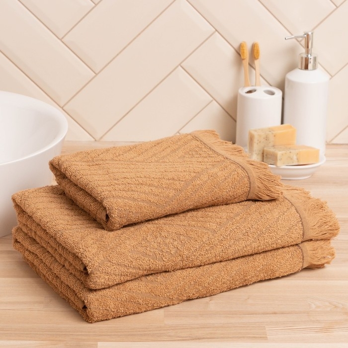 Полотенце махровое LoveLife Полотенце махровое LoveLife "Cozy dream" 70х130 см, кофейный, 100% хлопок, 400 гр/м2