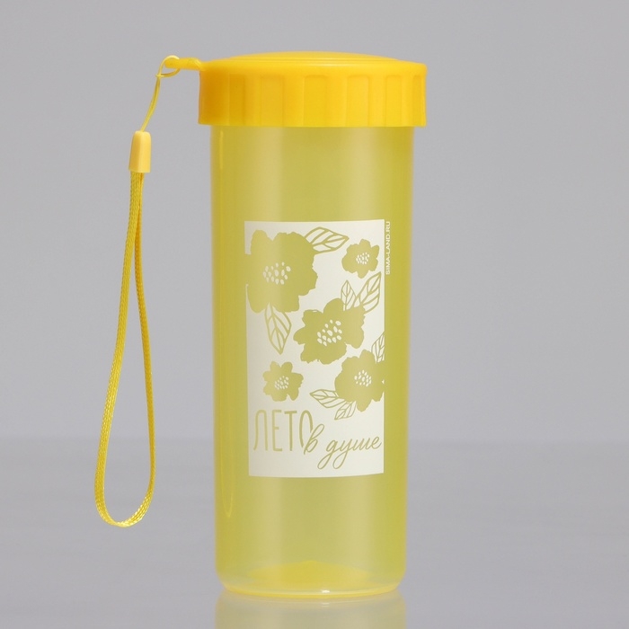 Бутылка для воды &laquo;Лето в душе&raquo;, 470 мл