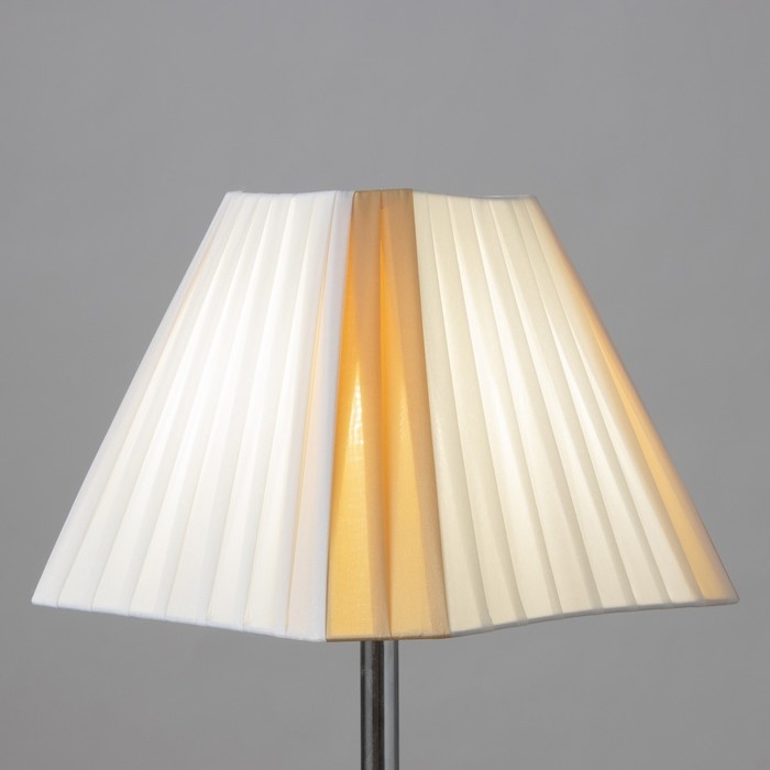 Абажур Абажур "Корсо" бежевый белый Е27 28х28х21см