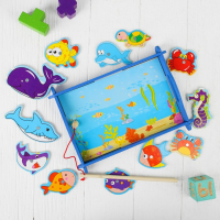 Рыбалка &laquo;Водный мир&raquo;, 12 элементов + 2 удочки