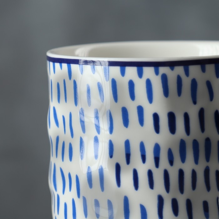 Кружка керамическая Rain, 350 мл, цвет белый