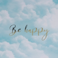 Набор шляпных коробок для цветов 4 в 1, упаковка подарочная, &laquo;Облака&raquo;, 14 х 13 см - 20 х 17.5 см