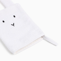 Набор Крошка Я (полотенце-уголок, рукавица, нагрудник), белый, 100% хл, 360 гр/м2 Набор Крошка Я (полотенце-уголок, рукавица, нагрудник), белый, 100% хл, 360 гр/м2