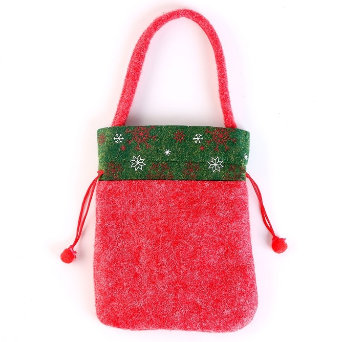 Мягкая сумка &laquo;Новый год&raquo;, 25 см, виды МИКС