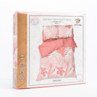 Постельное белье Этель 2 сп Tropics (вид 1) 175*215 см, 200*220 см,70*70 см -2 шт