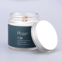 Свеча ароматическая "Hygge" #20 Шафран и карамель, соевый воск, в банке, 90 г Свеча ароматическая "Hygge" #20 Шафран и карамель, соевый воск, в банке, 90 г