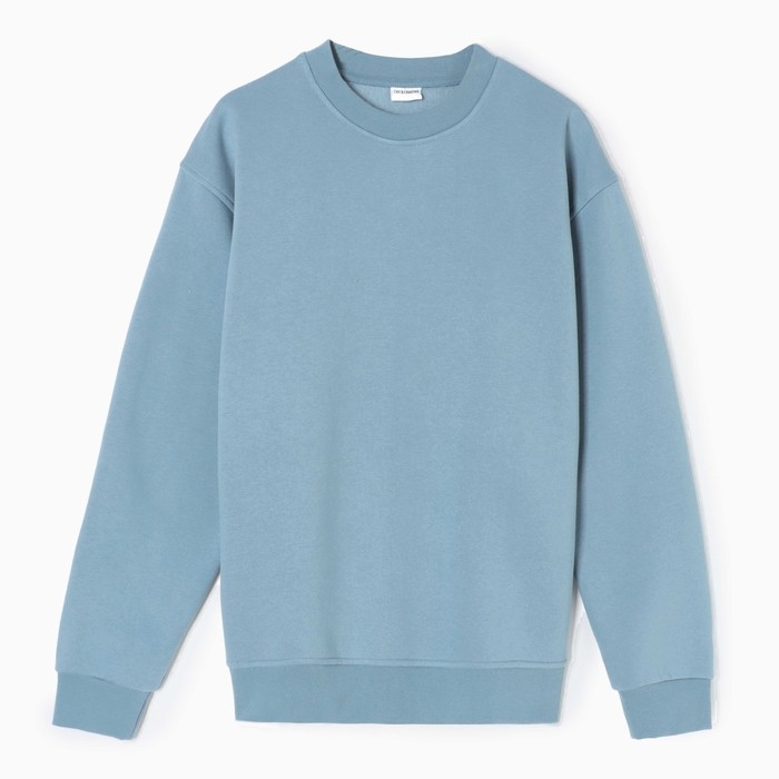 Свитшот мужской НАЧЁС, цвет голубой, размер 52 (XXL)