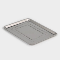 Поднос из нержавеющей стали, 45×35×2 см Поднос из нержавеющей стали, 45×35×2 см