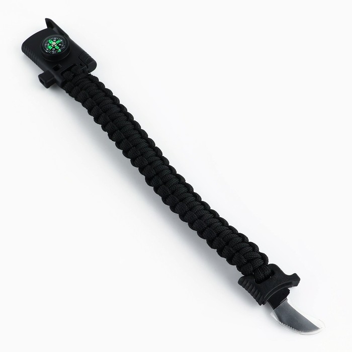 Браслет для выживания «Крутой мужик», 26 х 2,5 см. Браслет для выживания «Крутой мужик», 26 х 2,5 см.