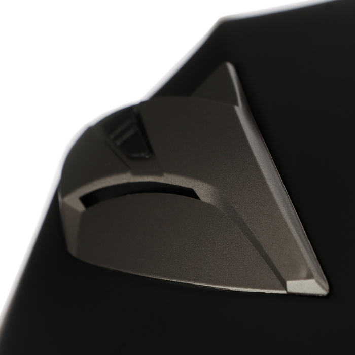 Шлем открытый с двумя визорами, размер L (59-60), модель - BLD-708E, черный матовый