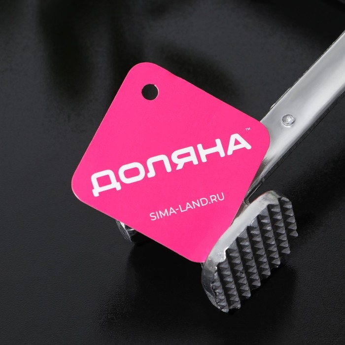 Молоток для мяса Доляна &laquo;Хозяин&raquo;, 19,5 см, цвет серый