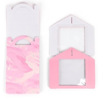 Коробка кондитерская с окном, сундук, «Нежные краски», 20 х 20 х 20 см Коробка кондитерская с окном, сундук, «Нежные краски», 20 х 20 х 20 см