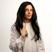 Карнавальный парик «Русалочка-брюнетка», 140 г Карнавальный парик «Русалочка-брюнетка», 140 г