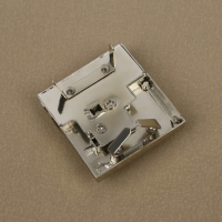 Застёжка для сумки, 4,3 × 4,7 см, цвет серебряный Застёжка для сумки, 4,3 × 4,7 см, цвет серебряный