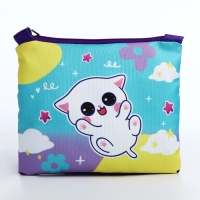 Сумка детская для девочки на молнии, цвет сиреневый/мятный Сумка детская для девочки на молнии, цвет сиреневый/мятный