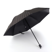 Зонт механический «Крупная клетка», эпонж, 4 сложения, 8 спиц, R = 48/55 см, D = 110 см, цвет МИКС Зонт механический «Крупная клетка», эпонж, 4 сложения, 8 спиц, R = 48/55 см, D = 110 см, цвет МИКС