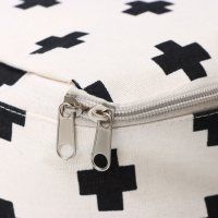 Кофр для хранения вещей «Ажур», 55×42×25 см, цвет чёрно-молочный Кофр для хранения вещей «Ажур», 55×42×25 см, цвет чёрно-молочный