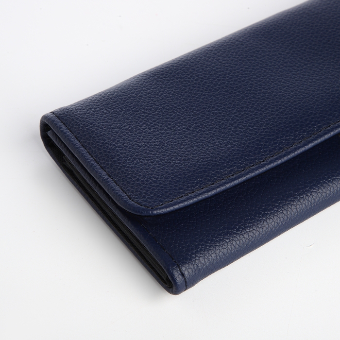 Кошелёк женский на магните, цвет синий Кошелёк женский на магните, цвет синий