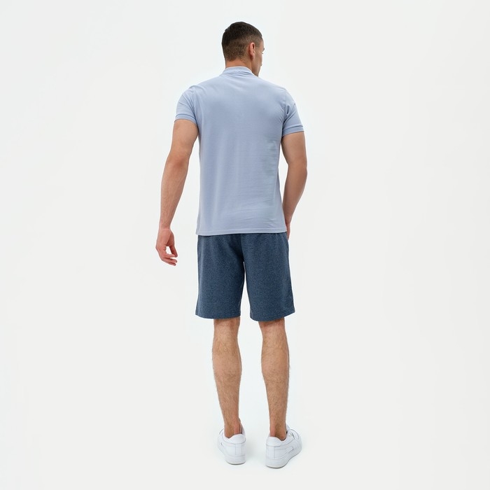 Футболка (поло) мужская MINAKU REGULAR FIT: цвет серый, р-р 48