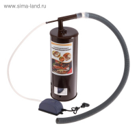 Коптильня холодного копчения "Дым Дымыч" 01Б, дымогенератор, 50 л, коричневая