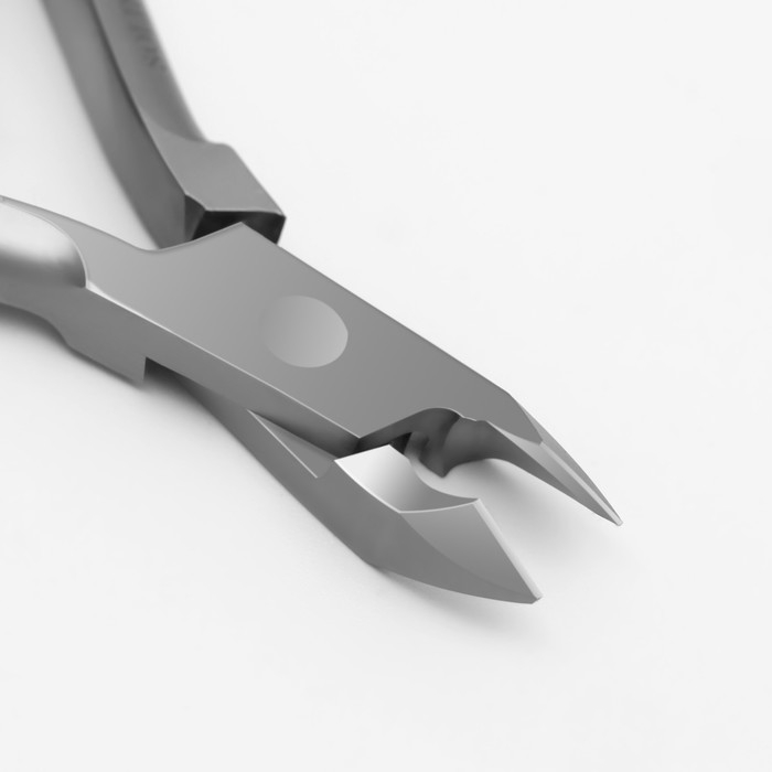 Кусачки маникюрные для кутикулы, двойная пружина, 10,5 см, длина лезвия - 6 мм, в блистере, цвет матовый серебристый, CN-373 S/ST Кусачки маникюрные для кутикулы, двойная пружина, 10,5 см, длина лезвия - 6 мм, в блистере, цвет матовый серебристый, CN-373 S/ST