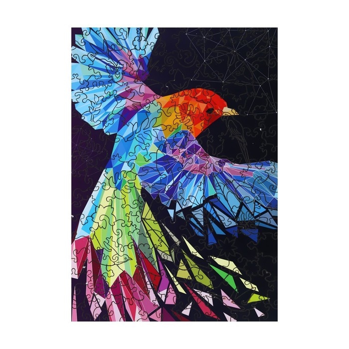 Пазл деревянный фигурный &laquo;Яркость жизни&raquo;, 166 элементов