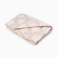Одеяло облегченное ОМТ150-17, 172х205см, шерсть овечья, ткань тик, пэ100%