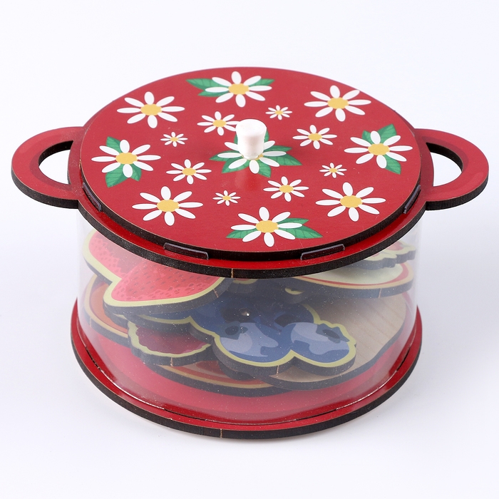 Разивающая игра сортер «Кастрюля с вареньем» Разивающая игра сортер «Кастрюля с вареньем»