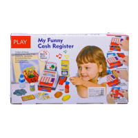 Касса с продуктами, звуковые эффекты, работает от батареек Касса с продуктами, звуковые эффекты, работает от батареек