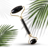 Массажёр, гуаша, для лица и зоны декольте «Магия красоты», антраконит 14,2 х 5,5 см Массажёр, гуаша, для лица и зоны декольте «Магия красоты», антраконит 14,2 х 5,5 см