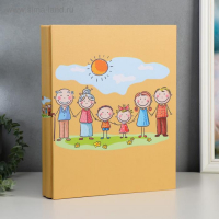 Фотоальбом на 680 фото 10х15 см "Дружная семья" кожзам 34,5х28х6,5 см Фотоальбом на 680 фото 10х15 см "Дружная семья" кожзам 34,5х28х6,5 см