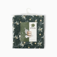 Простыня для бани "Новогодние шары" 150х180 см, хлопок, ваф. полотно Простыня для бани "Новогодние шары" 150х180 см, хлопок, ваф. полотно