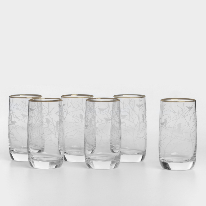 Набор стеклянных стаканов &laquo;Венский лес&raquo;, 330 мл, 6 шт