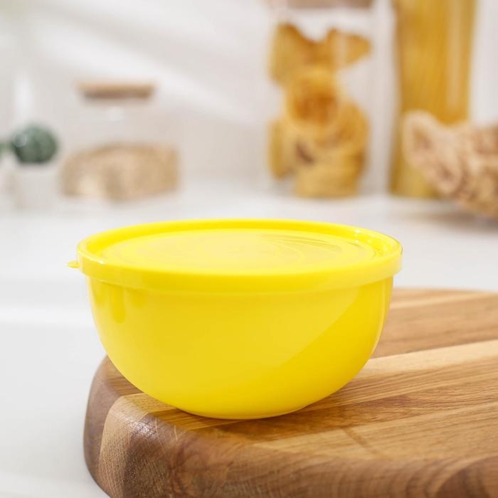 Салатник с крышкой &laquo;Galaxy&raquo;, 550 мл, цвет микс