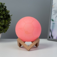Ночник "Мячик" LED МИКС от батареек 3xLR44 белый 10х10х10 см RISALUX Ночник "Мячик" LED МИКС от батареек 3xLR44 белый 10х10х10 см RISALUX