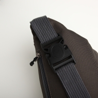 Сумка поясная на молнии, 2 наружных кармана, цвет серый Сумка поясная на молнии, 2 наружных кармана, цвет серый