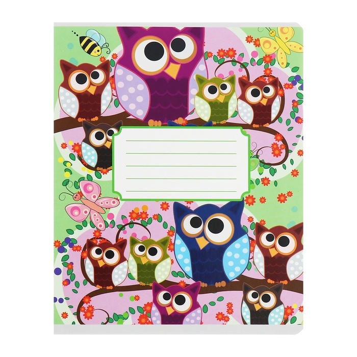 Комплект тетрадей из 10 штук, 12 листов в клетку Calligrata Комплект тетрадей из 10 штук, 12 листов в клетку Calligrata "Яркий микс", обложка мелованный картон, ВД-лак, блок офсет, 5 видов по 2 штуки