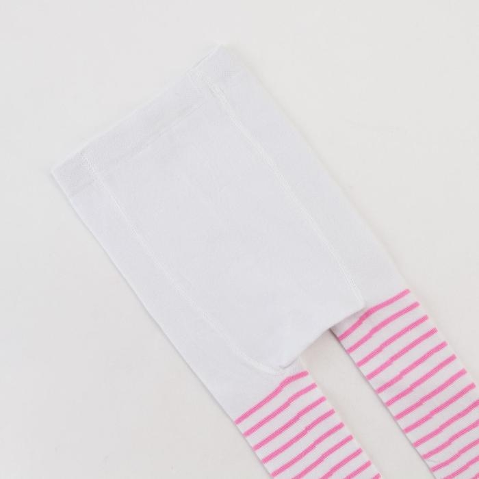 Колготки Крошка Я &laquo;Зайка&raquo;, цвет белый, рост 98-104 см