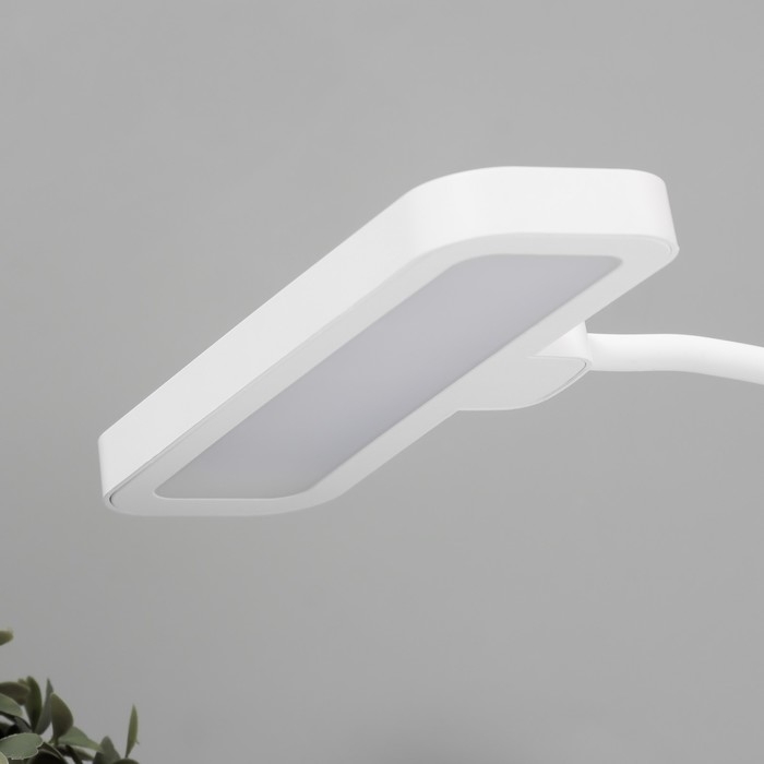 Настольная лампа Настольная лампа "Лайти" LED 4Вт USB АКБ бело-зеленый 12,5х19х32,5 см