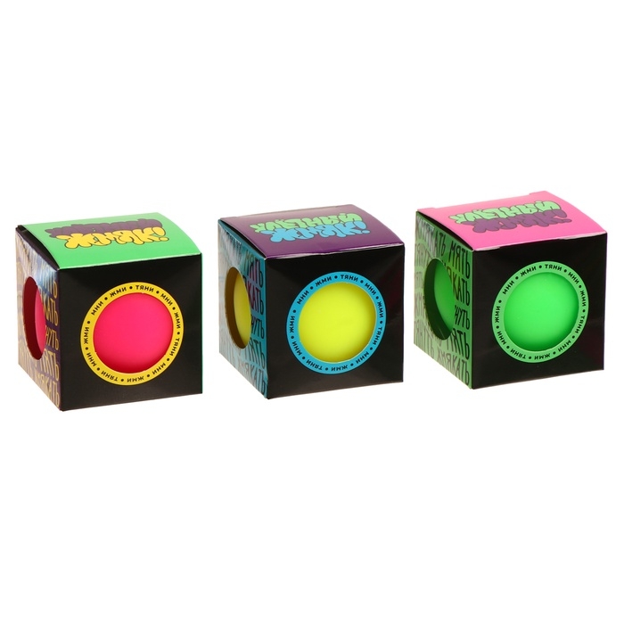 Игрушка-антистресс Игрушка-антистресс "Улетный жмяк" 6см, паста