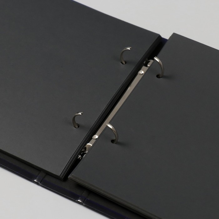 Фотоальбом 25 листов (уголки+кольца) "Доверься звёздам" 19х27х3 см