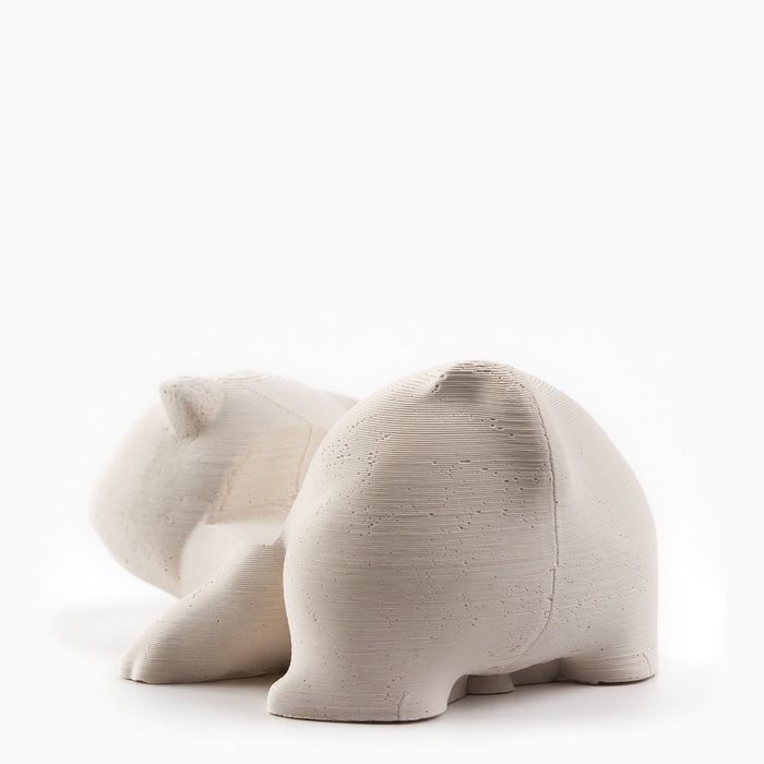 Подставка для телефона &laquo;Котик&raquo;, белая, 6,5 х 5 см