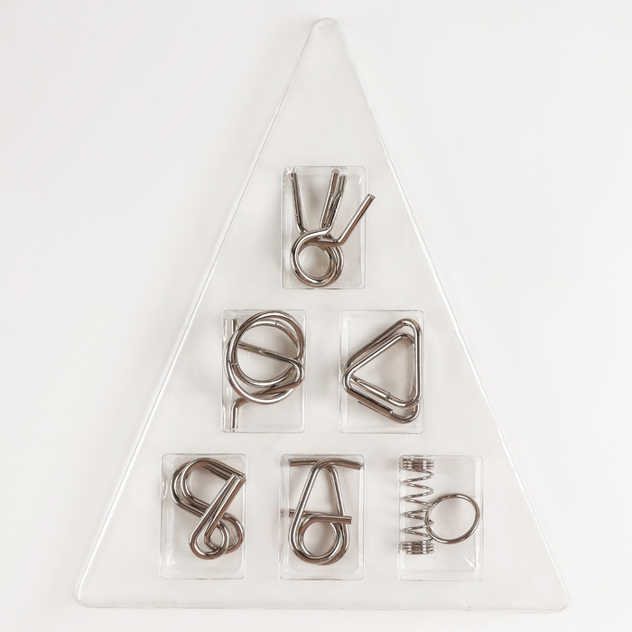 Новый год! Головоломка металлическая - адвент-календарь &laquo;Новогодние змейки&raquo;