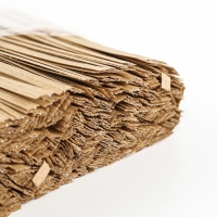 Клип лента, набор 1000 шт., длина 1 шт. &mdash; 12 см, цвет бежевый