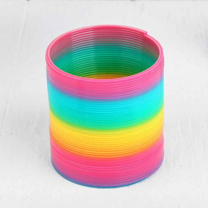 Пружинка-радуга &laquo;Матовая&raquo;, в сетке