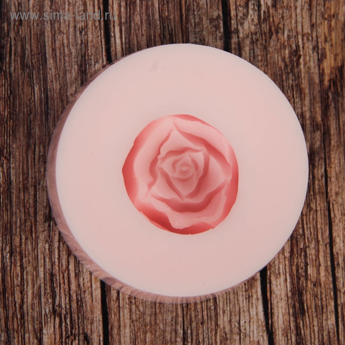Силиконовая форма для мыла "Роза свадебная"