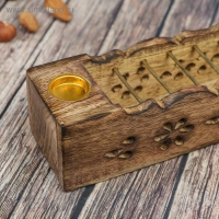 Подставка под благовония "Мечта" дерево 25*4*4 см