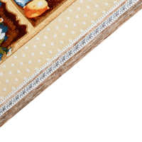 Гобеленовая картина "Дачная этажерка с лавандой" 38*90 рамка микс Гобеленовая картина "Дачная этажерка с лавандой" 38*90 рамка микс