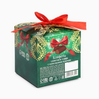 Конфеты на новый год шоколадные в коробке &laquo;Счастья&raquo;, 100 г